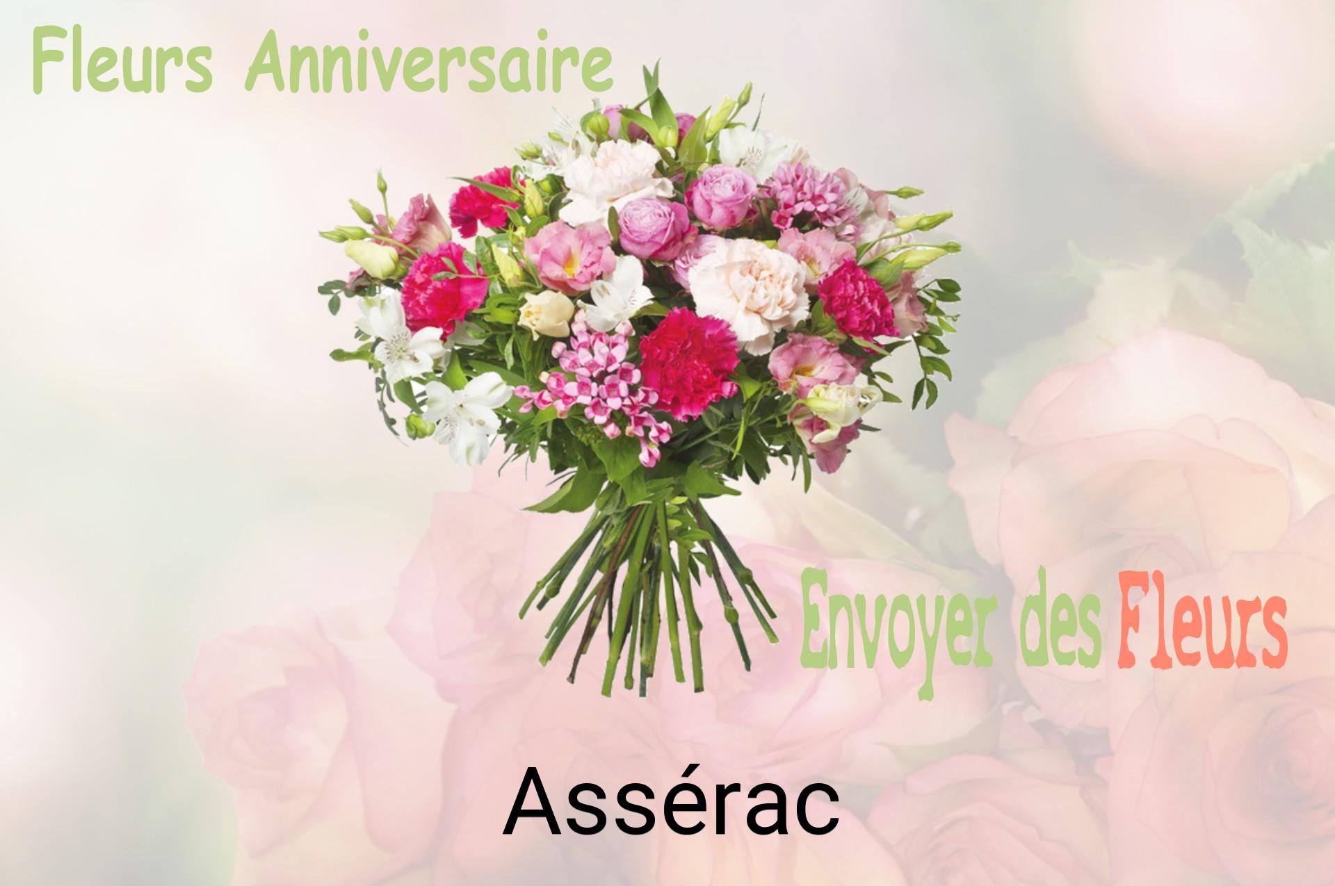 Bouquet de fleurs d’anniversaire livré à Assérac